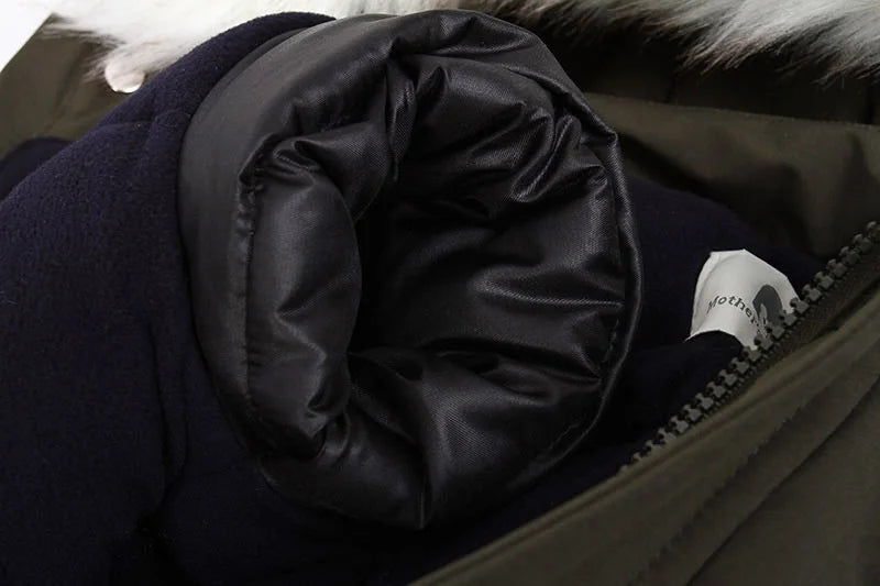 -30 Winter Baby Clothes Thicken Warm Jumpsuits Snowsuits Girl Boy Hooded Jacket Waterproof Rompers Ski Suits Kids Coat Outerwear - AMULET RING STORE