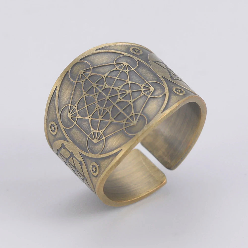 Dawapara Seal of The 7 Archangels Protection Ring Amulet AMULET RING STORE