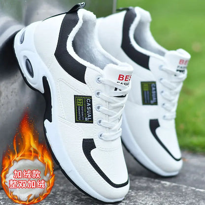 2025 new spring trend sports men's shoes Lace-up thick sole casual breathable fashion shoes Large size Wear skid resistance - AMULET RING STORE