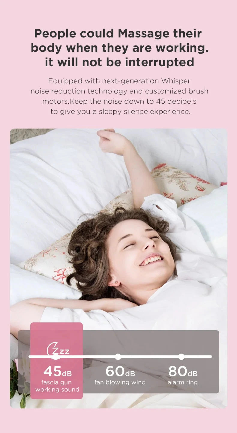 BOOSTER X6 Massage Gun Home Multifunctional Fitness Women's Muscle Relaxation Electric Pounding Sports Massager - AMULET RING STORE