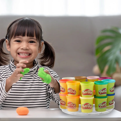 Clear Plastic Low Wall Turntable 10 Inch Modular Spice Storage Organizer 360 Degree Rotating Lazy Susan Kitchen Organizer - AMULET RING STORE