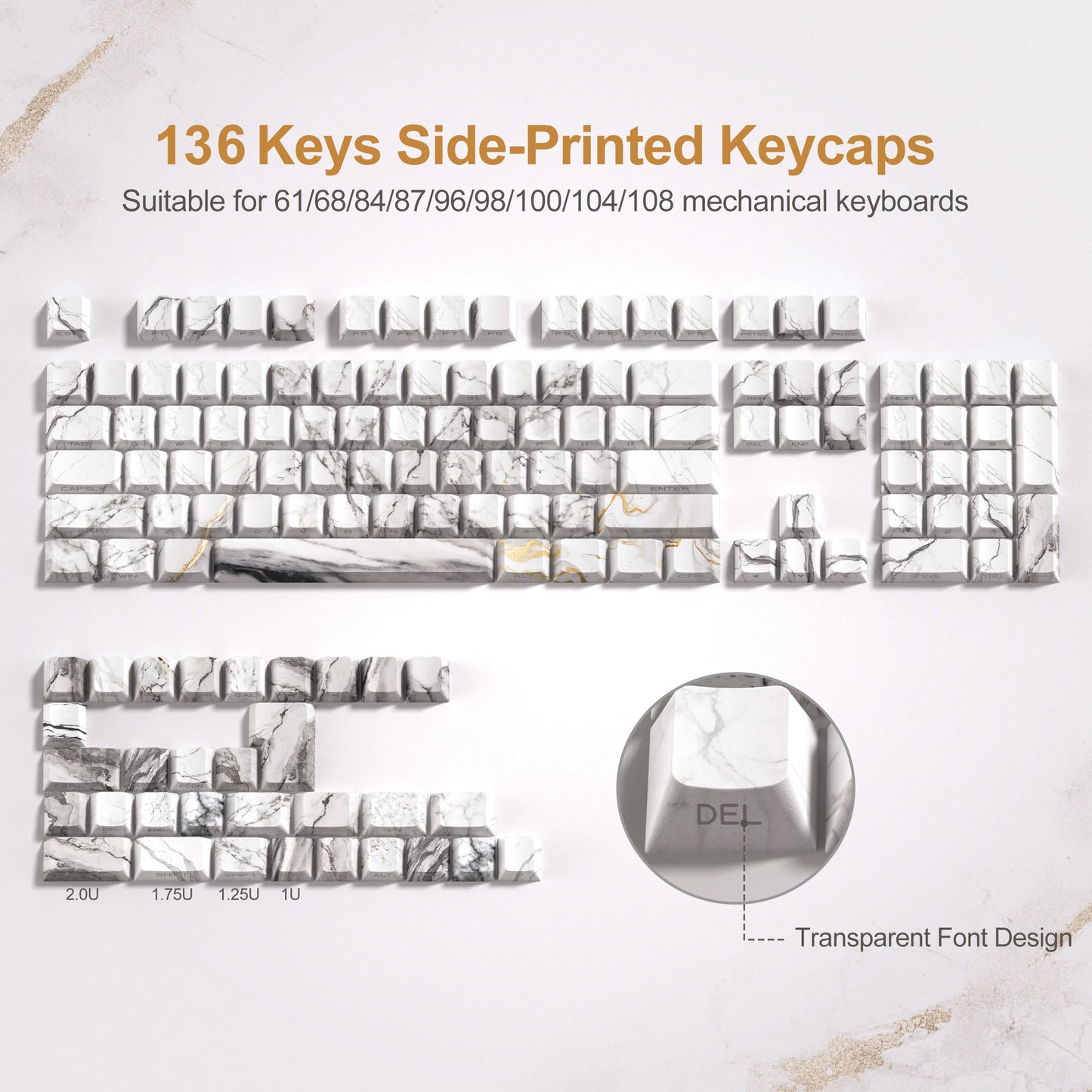 129 Keys Makima Anime Keycaps Cartoon PBT Keycap Cherry Keycaps Key Cap Dye-sub Mechanical Keyboard Caps for 64/68/71/84/108