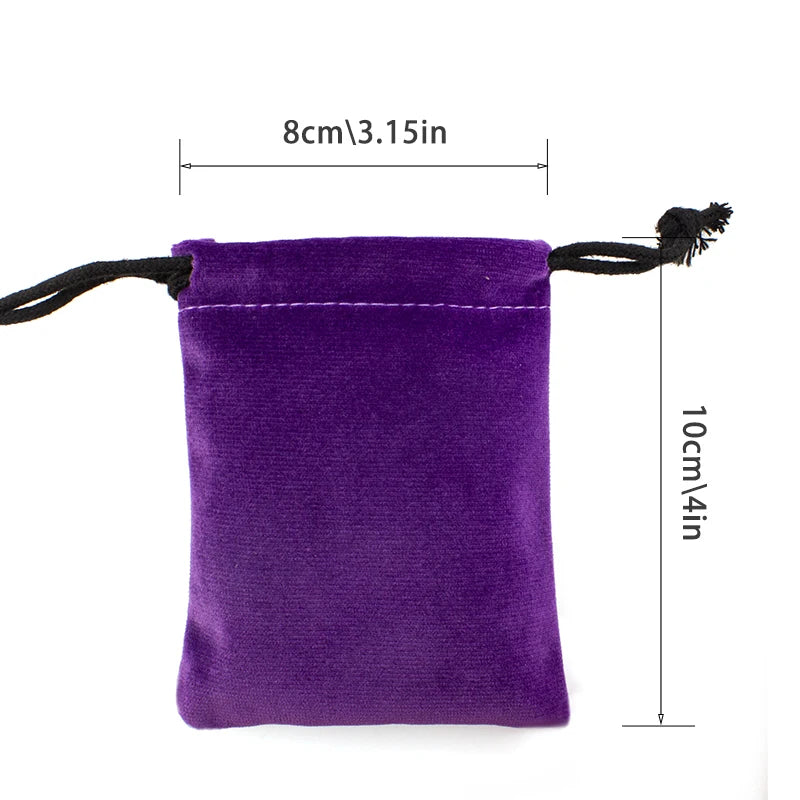 Multi Color Velvet Bag Jewelry Packing Velvet Drawstring Pouches Jewelry Gift Bags Display Chain Ring Packing Bags As Gift 1pcs - AMULET RING STORE