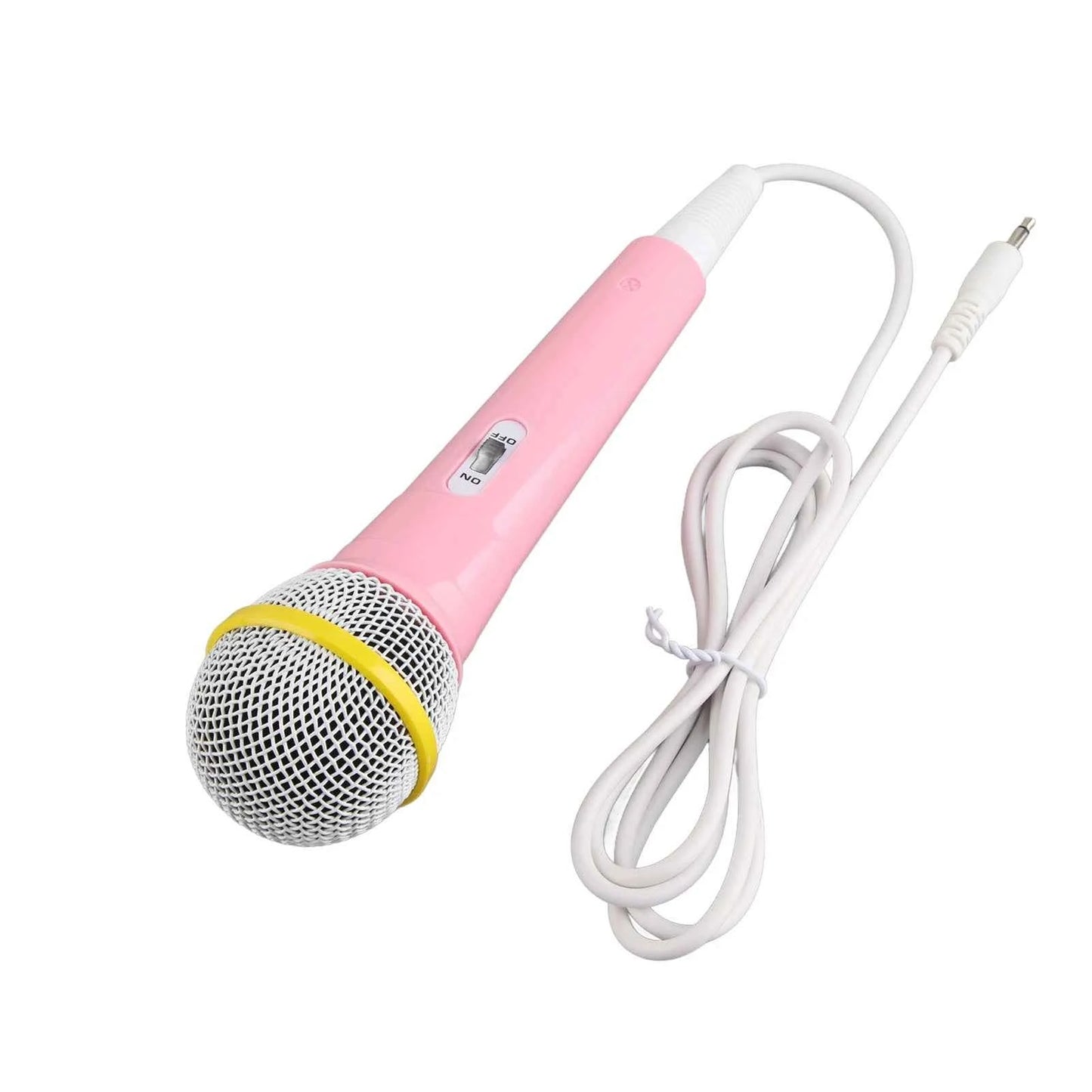 Child Singing Mic 3.5mm Plug Educational Low Distortion Clear Sound Kids Wired Microphone for Karaoke for Musical Instrument