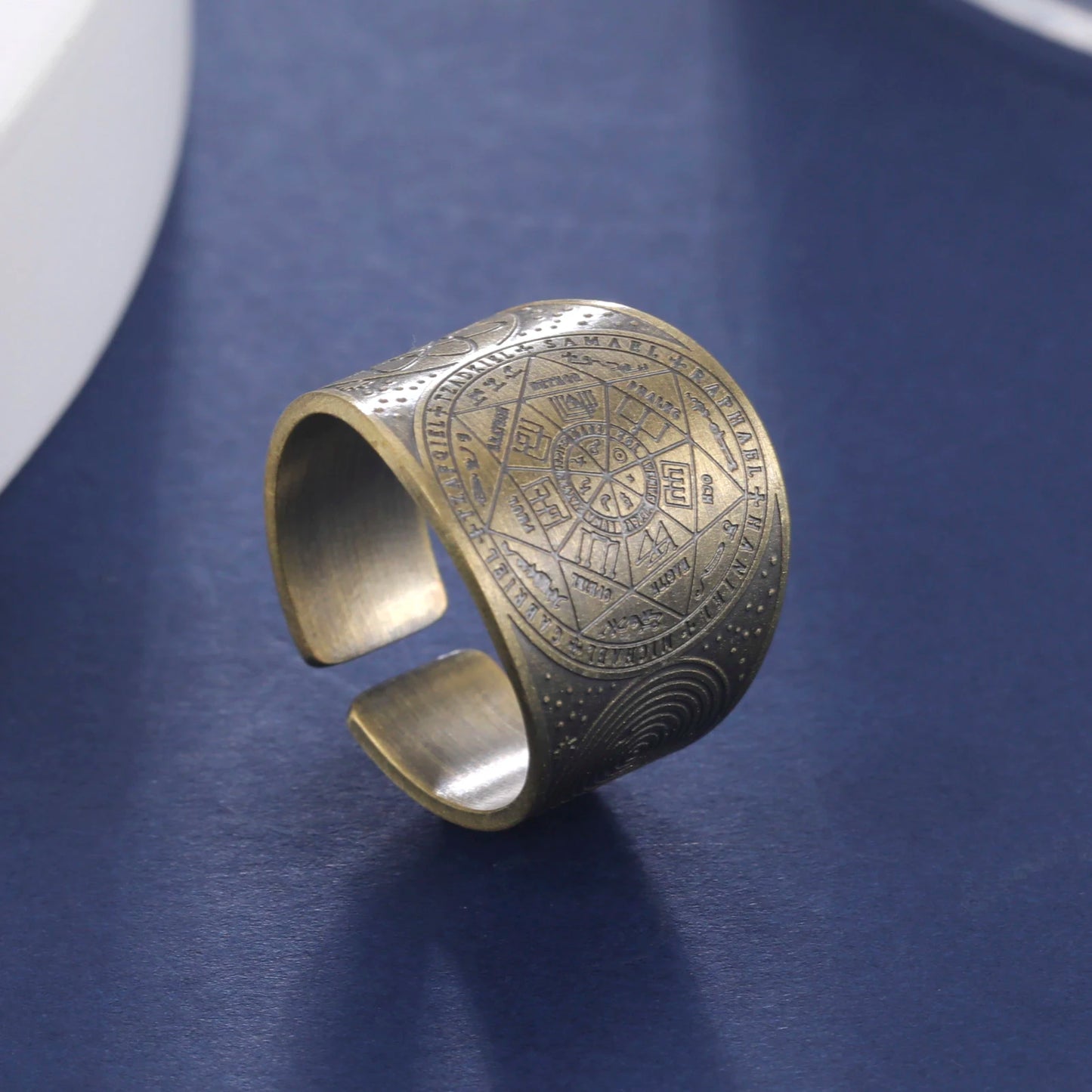 LIKGREAT Six Pointed Star Seal of Solomon Ring