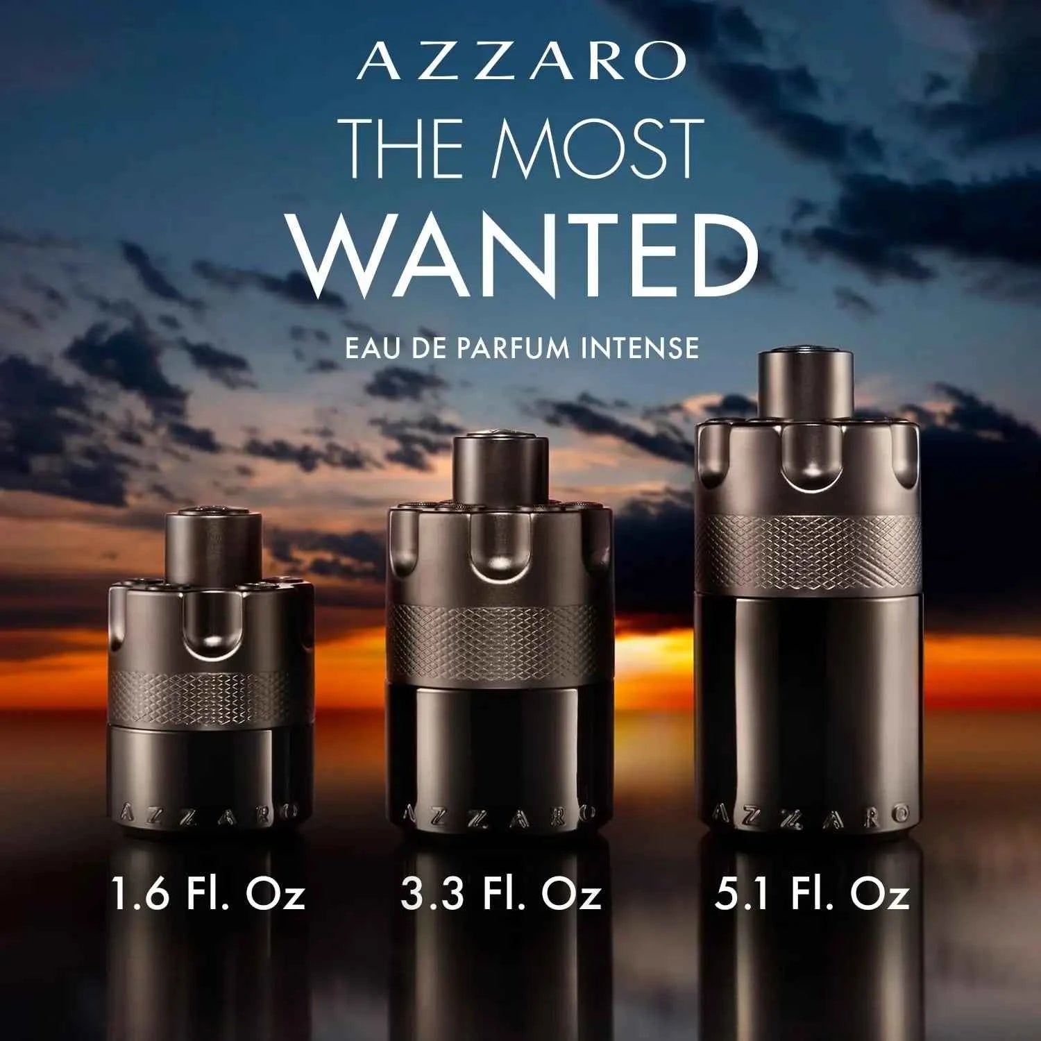 Azzaro Eau De Parfum Intense - Fougère, Ambery & Spicy Fragrance for Date Night - Lasting Wear - Luxury Perfumes for Men
