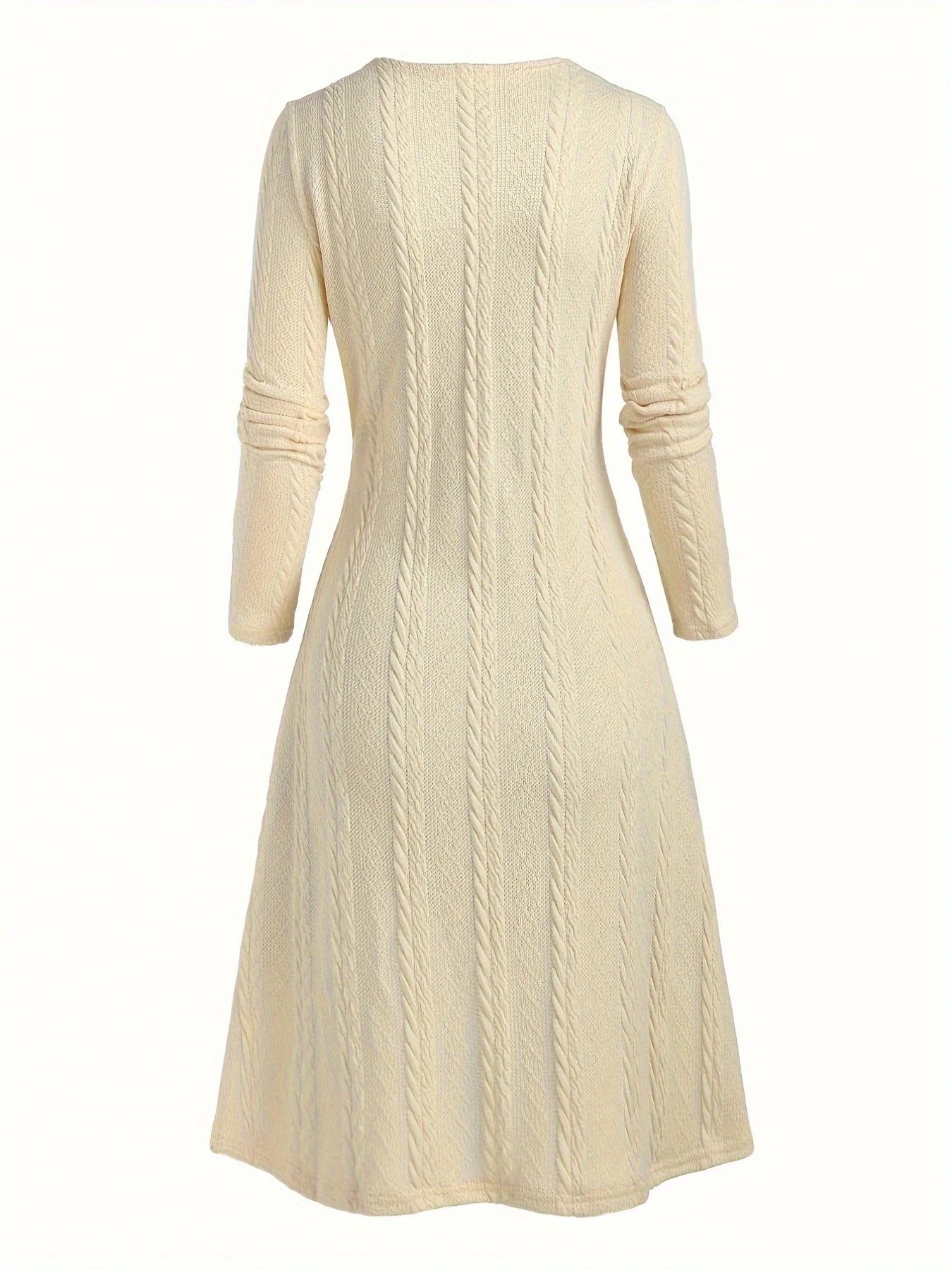 European and American fashion plus-size women's elegant temperament stitching buckle plaid printing knitted plus-size dress wome