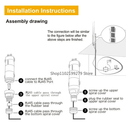 High Power AC600 Outdoor Wireless WiFi Repeater AP Router Dualdand 2.4G+5Ghz Long Range Extender POE Built in Lightning Arrester - AMULET RING STORE