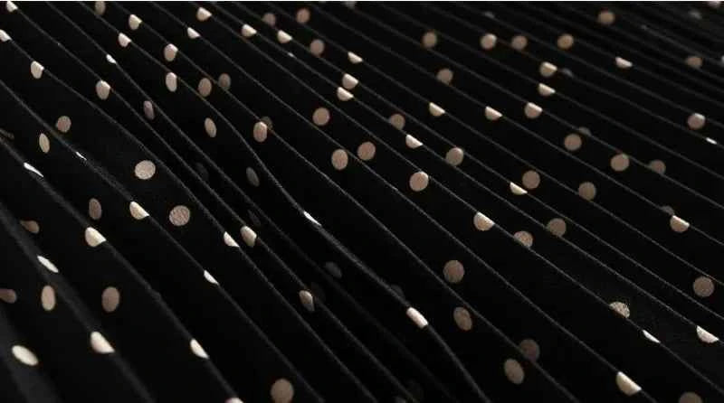 Pleated Skirts Women Spring Autumn Skirt High Waist Print Midi Skirts Womens Velvet Skirt Maxi Long Skirts Femme Faldas Mujer