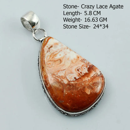 Genuine Moonstone Botswana Agate Prehnite Owyhee Opal  Pendant Women Jewelry gift