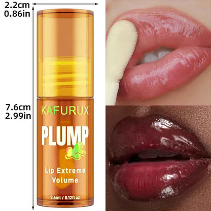 1PC Sexy Lip Plump Long Lasting Lip Oil Moisturizing Lip Gloss