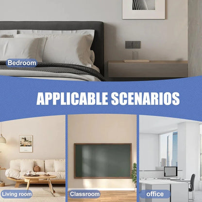 Tuya WiFi Desktop Clock Calendar Intelligent Thermometer Hygrometer with Digital LED Display Support WIFI Auto-Calibration