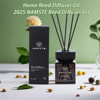 NAMSTE 100ML Fireless Reed Diffuser Oil Fragrance Replacement Stick Aroma Oil Reed Diffuser Set Scent Air Purifier For Home - AMULET RING STORE