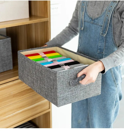 Large Foldable Storage Box Organizing Box For Closet Storage Clothing Storage Box Folding Storage Box For Home Office Storage - AMULET RING STORE