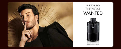 Azzaro Eau De Parfum Intense - Fougère, Ambery & Spicy Fragrance for Date Night - Lasting Wear - Luxury Perfumes for Men