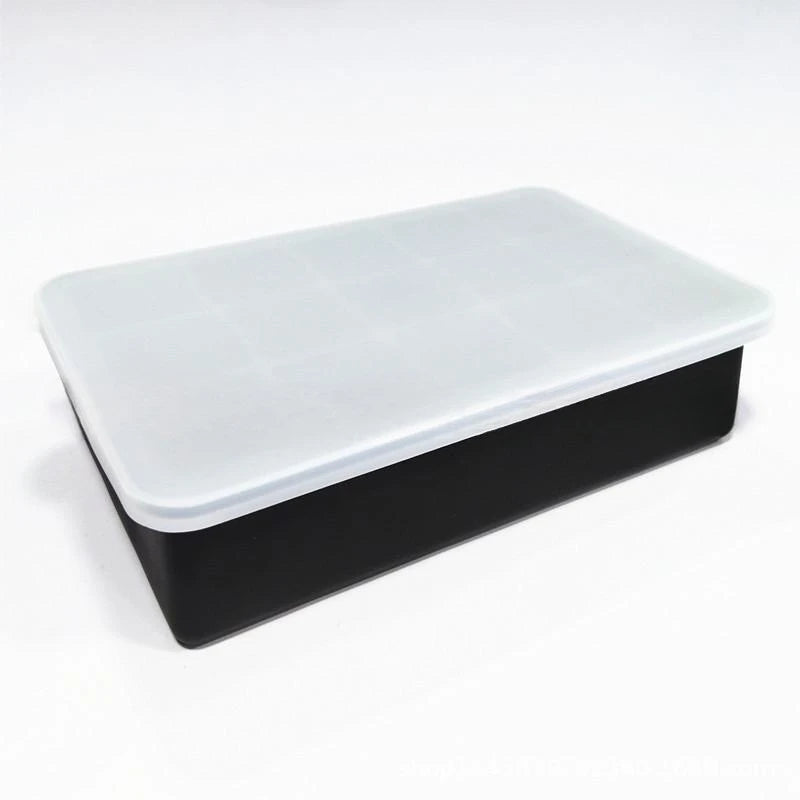 4/6/8/15 Grid Big Ice Tray Mold Giant Jumbo Large Food Grade Silicone Ice Cube Square Tray Mold DIY Ice Maker Ice Cube Tray - AMULET RING STORE