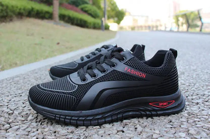 New men's shoes Breathable lightweight fashion shoes casual running shoes platform sports shoes sneakers - AMULET RING STORE