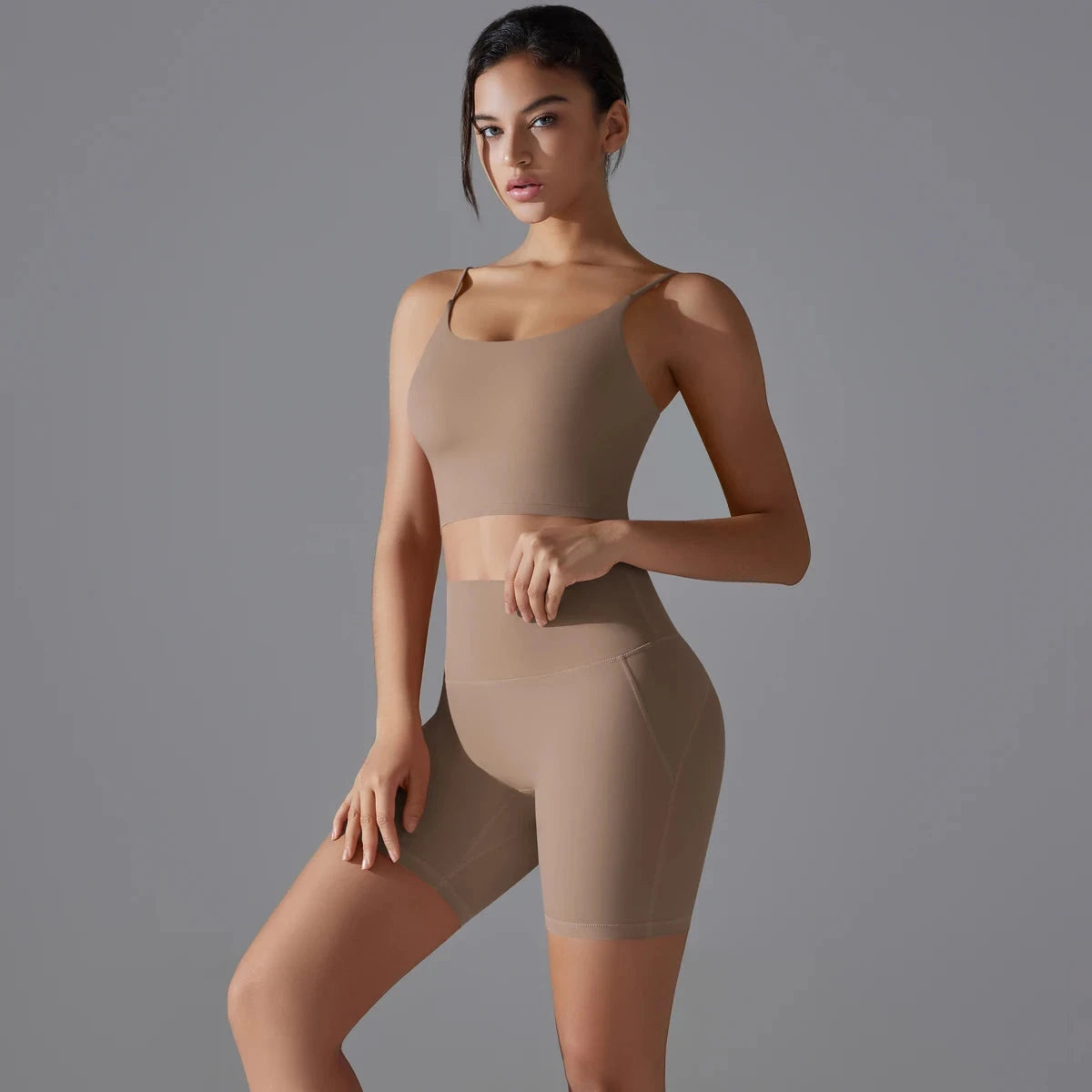 Women Yoga Set Yoga BraTank Tops for Fitness Workout Sportswear Gym Clothing High Waist Shorts Sportswear Leggings Suits