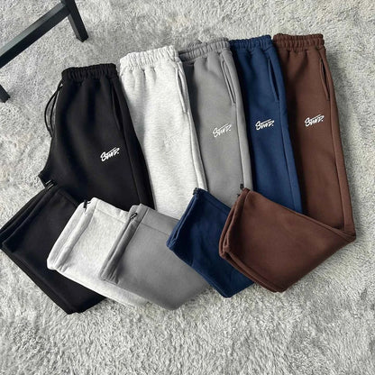 Retro fashion loose straight leg casual pants American trend Harajuku street wear men pants high-waisted casual sports pants