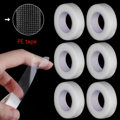 20/40PCS Wholesaler Eyelash Tape Lashes Extension PE Adhesive Breathable Tapes Lifting Lash Grafting Accessories Makeup Tools - AMULET RING STORE