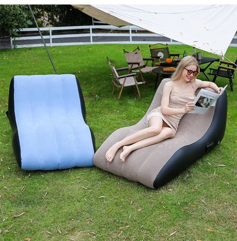 Inflatable Mattresses & Lounge Chairs: Portable, Self-Inflating Comfort for Camping