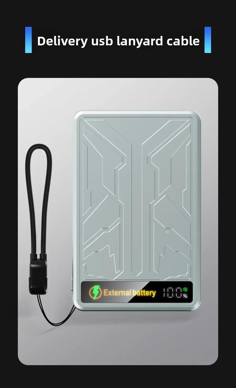 10000mAh CCC 3C Magsafe Power Bank Magnetic Wireless Phone Charger External Battery 20W Fast Charging for IPhone 16 15 - AMULET RING STORE