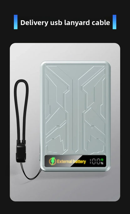 10000mAh CCC 3C Magsafe Power Bank Magnetic Wireless Phone Charger External Battery 20W Fast Charging for IPhone 16 15 - AMULET RING STORE