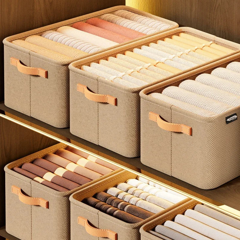 1/3PCS Collapsible Clothing Organizer Closet Clothes Pants Storage Organizer Closet Organizer Drawer Organizer Toy Storage