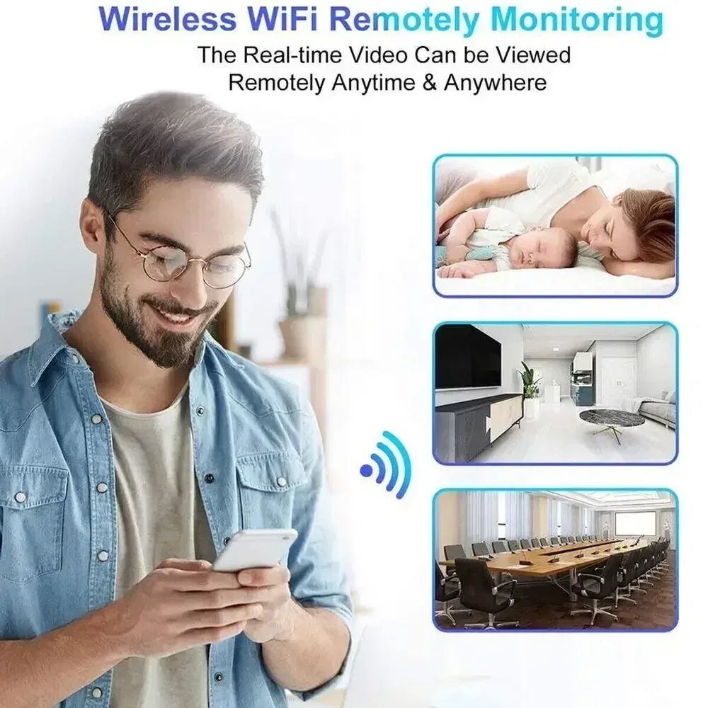 1080P Wireless Wifi Camera Mini Small Night Vision Video Recorder Smart Home Motion Security Detection Surveillance IP Spy Cam - AMULET RING STORE