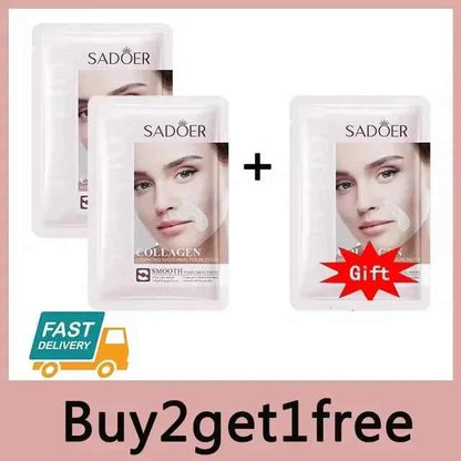 Collagen Firming Laugh Lines Patches Instant Wrinkle Remover Fade Fine Lines Facial Mask Anti-aging Brighten Repair Skin Care