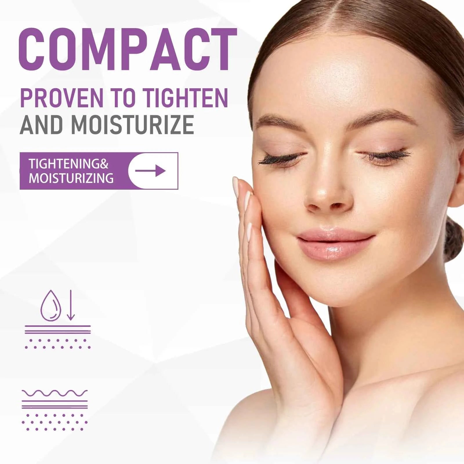 Hyaluronic acid Moisturizing Cream for Face Lift Skin Firming Anti Wrinkle Fade Fine Lines Deep Hydration Brightening Face Cream