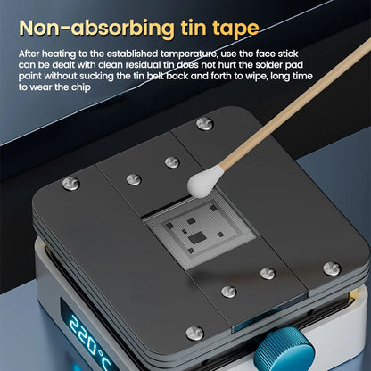 IC CPU Heating Platform Glue and Tin Removal Repair Tools Preheating Station Constant Temperature Motherboard Welding Table