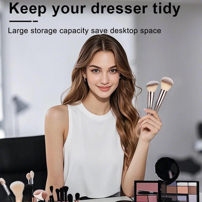 3-20PCS Makeup Brushes Set Eyeshadow Fluffy Foundation Concealer Blush Highlighter Storage Box Female Cosmetics Beauty Tools - AMULET RING STORE