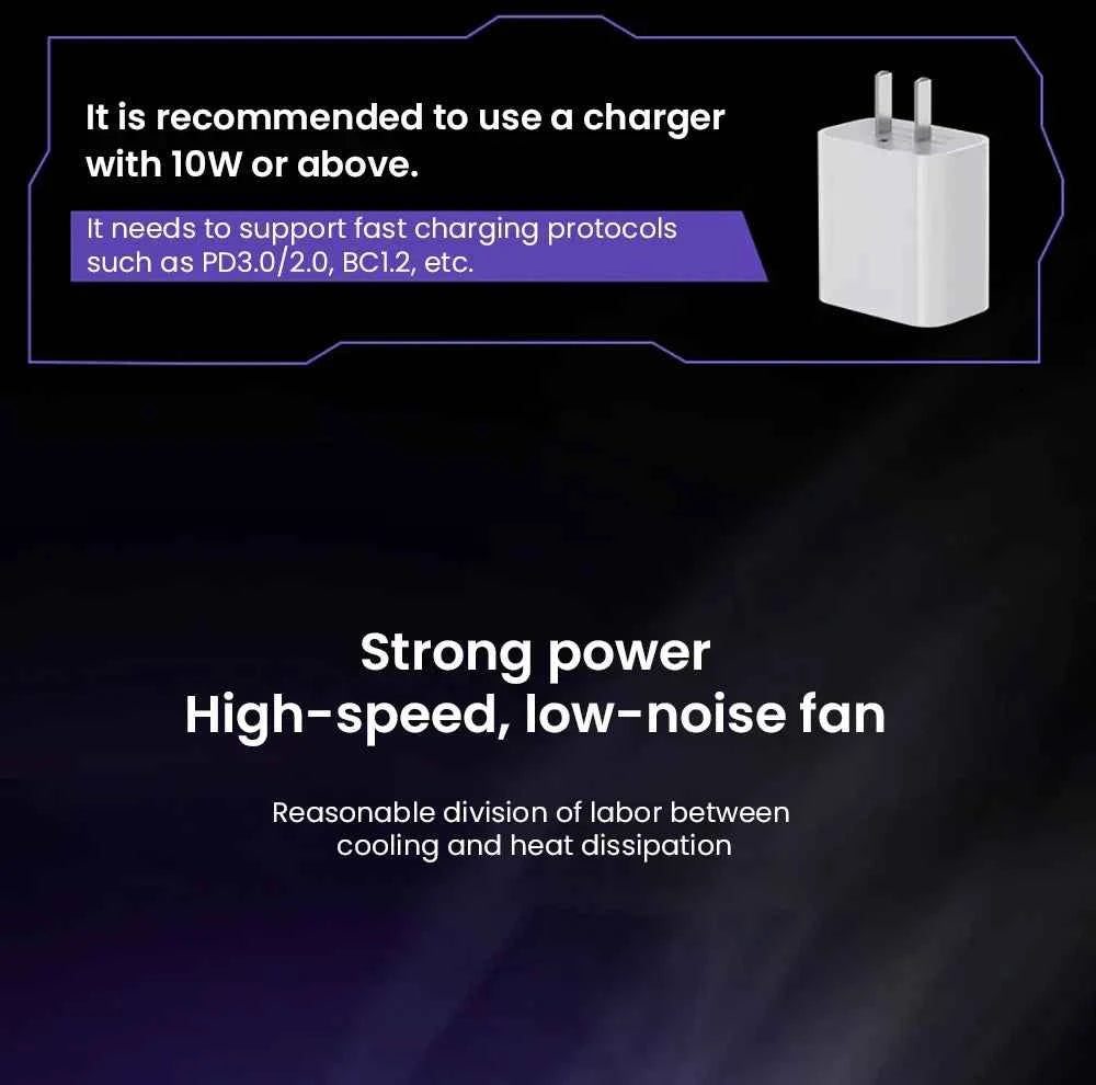 Mobile Phone Semiconductor Cooler "6"Shaped Semiconductor Cooling Fan Radiator for IOS Android SL33 Back-clip Magnetic Heat Sink