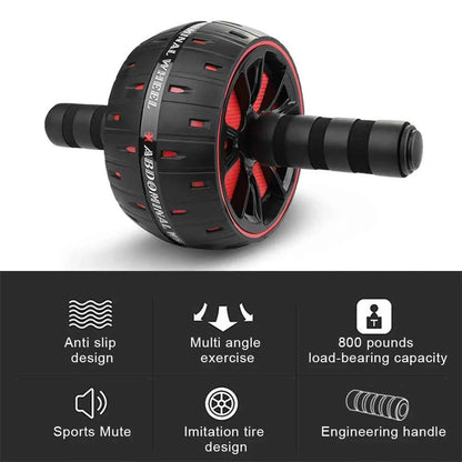 Big Ab Roller For Abs Workout Gymnastic Wheel Fitness Wheels Fitness Abdominal Training Sports Equipment For Home Gym Muscle
