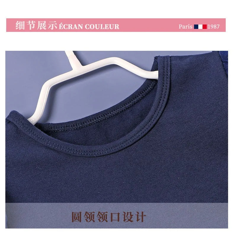 2025 New Red Princess Dress Baby Girls Dress Spring Kids Clothes Dress Party Long-sleeved For Children Dress Rainbow 3-10T