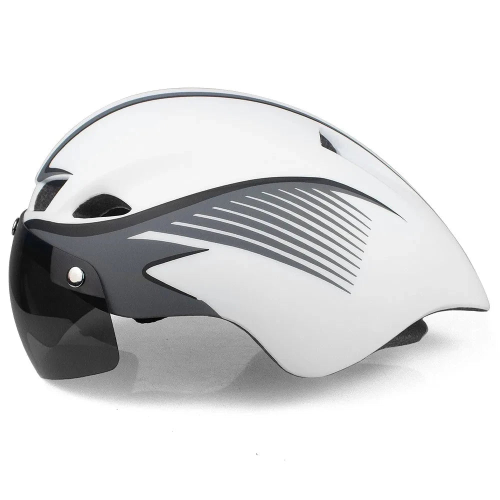 Wildside WINGER II Aero Road Bicycle Helmet Cycling Goggle TT Racing Helmet Bike Sports Safety Helmets Super Helmet Adjustable - AMULET RING STORE