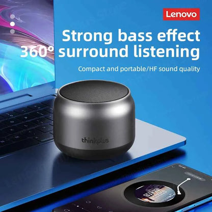 100% Original Lenovo K30 Portable Hifi Bluetooth Wireless Speaker Waterproof USB Outdoor Loudspeaker Music Surround Bass Box Mic