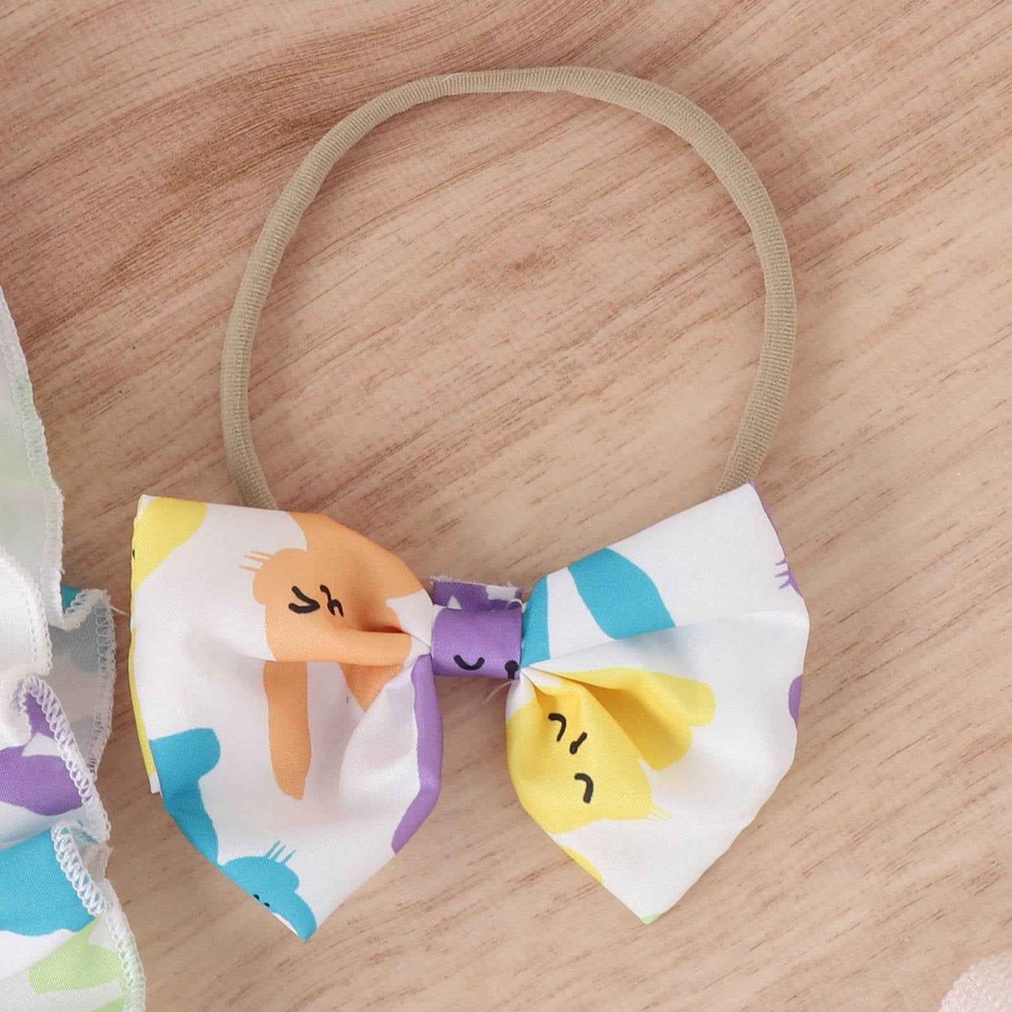 Baby Summer Romper Children's Clothing Floral Lotus Leaf Flounced Sleeve Printed Skirt