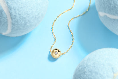 1Fortune Circulation Luxury Fashion Diamond Pendant Necklace Set With Mosan Diamond Silver Ornaments Prohibit TikTok sales