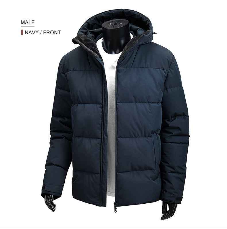 Men's New Casual Cotton Jacket For Warmth
