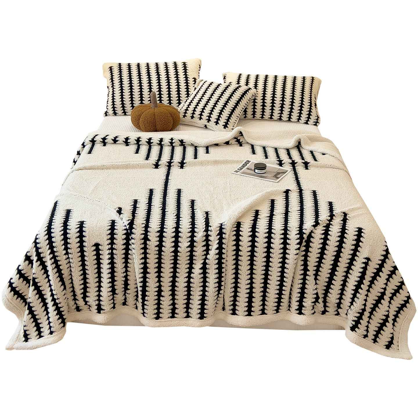 Coral Fleece Milk Fiber Thickened Cation Blanket