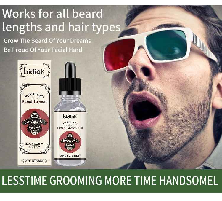 Beard Oil Mild Nourishing Beard Essential Oil 30ml