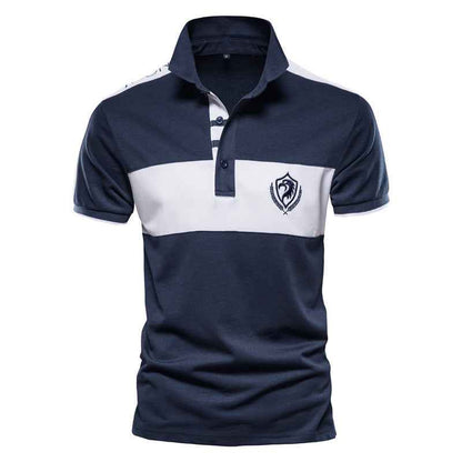 Men's Casual POLO Shirts Men's Slim Short-sleeved T-shirts