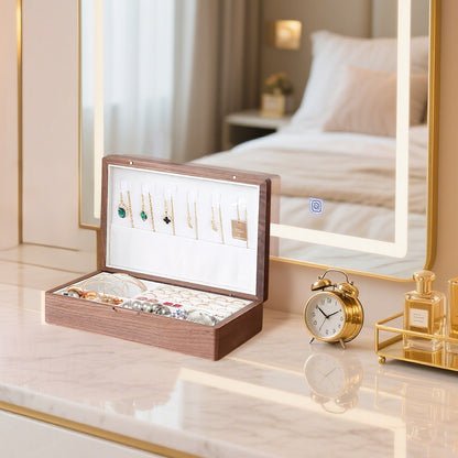 Solid Wood Jewelry Storage Box