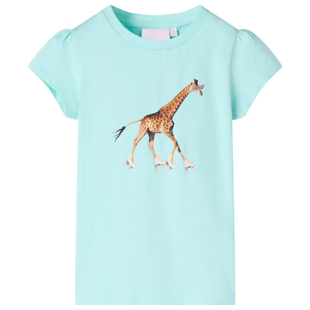 children's T-shirt light blue 104 children's T-shirt light blue 116 children's T-shirt light blue