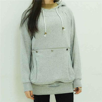 Women Pullover Hoodie Sweatshirt For Pets Cat Small Dog