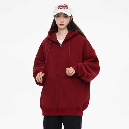 Casual Hooded Cardigan Sweatshirt For Men