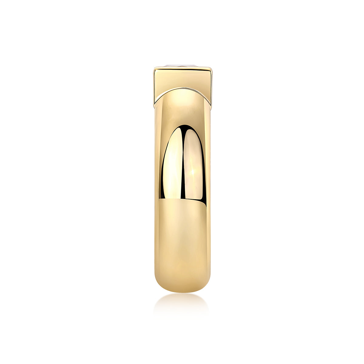 1Square Diamond Ring Wedding Ring Luxury Fashion Set Moissanite Silver Ring Prohibit Tk Sales