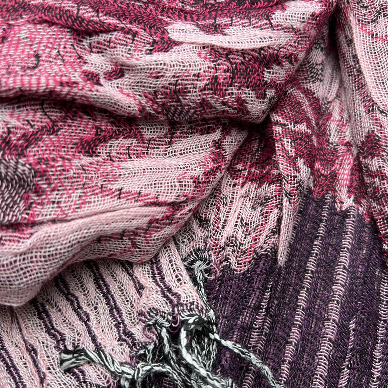 2-Pack Luxe Jacquard Scarf - Elegant Evening & Office Wear